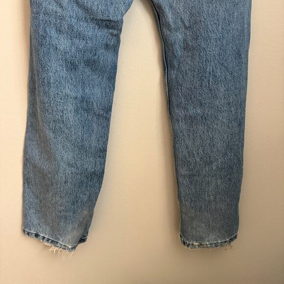 Harley Davidson Men Straight Leg Light Wash Denim Jeans 34 x 32 Distressed Biker - Picture 12 of 12